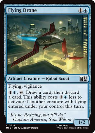 Flying Drone - Commander: Marvel Super Heroes Foil