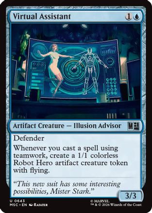 Virtual Assistant - Commander: Marvel Super Heroes