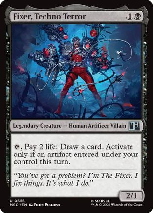 Fixer, Techno Terror - Commander: Marvel Super Heroes