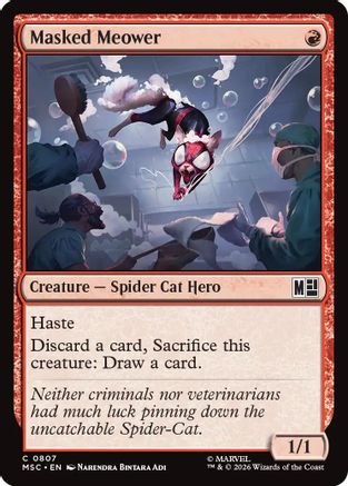 Masked Meower - Commander: Marvel Super Heroes