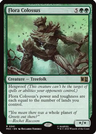 Flora Colossus - Commander: Marvel Super Heroes Foil