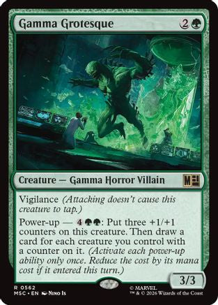 Gamma Grotesque - Commander: Marvel Super Heroes