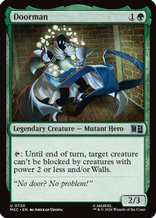Doorman - Commander: Marvel Super Heroes Foil