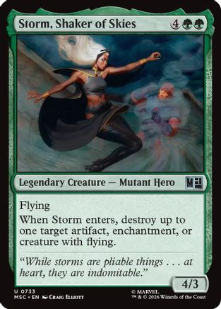 Storm, Shaker of Skies - Commander: Marvel Super Heroes