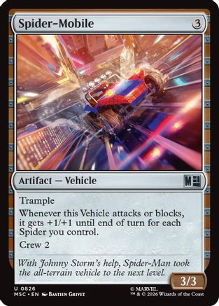 Spider-Mobile - Commander: Marvel Super Heroes Foil