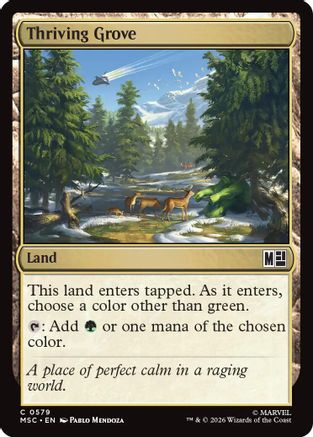 Thriving Grove - Commander: Marvel Super Heroes Foil