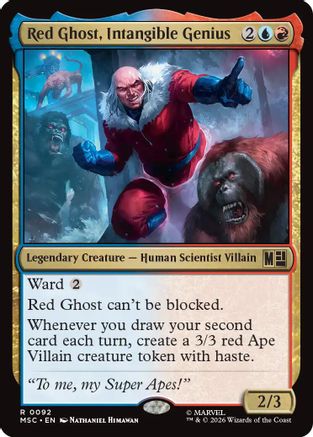 Red Ghost, Intangible Genius - Commander: Marvel Super Heroes