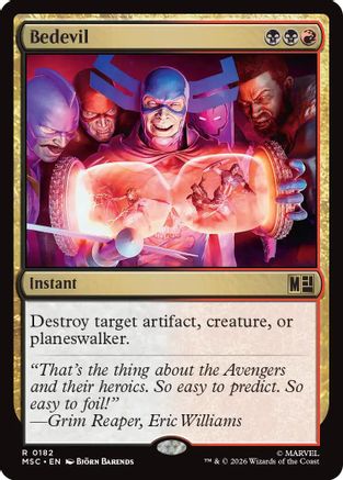 Bedevil (Surge Foil) - Commander: Marvel Super Heroes Foil