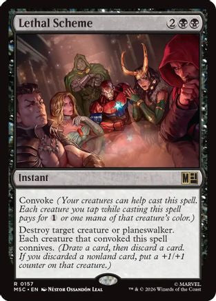 Lethal Scheme - Commander: Marvel Super Heroes