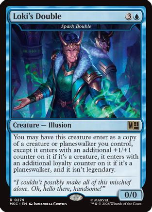 Loki's Double - Spark Double - Commander: Marvel Super Heroes