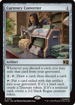 Currency Converter (Surge Foil) - Commander: Marvel Super Heroes Foil