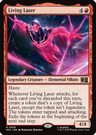 Living Laser - Commander: Marvel Super Heroes