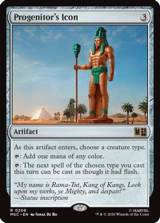 Progenitor's Icon (Surge Foil) - Commander: Marvel Super Heroes Foil