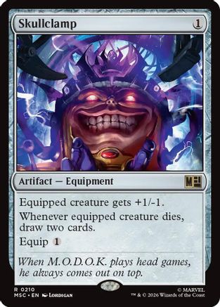 Skullclamp - Commander: Marvel Super Heroes