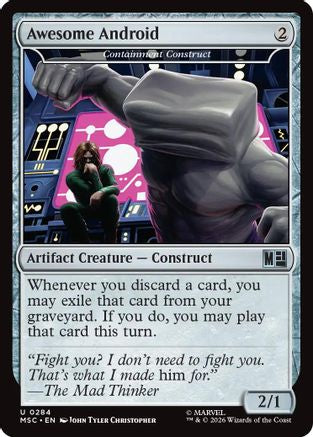 Awesome Android - Containment Construct - Commander: Marvel Super Heroes