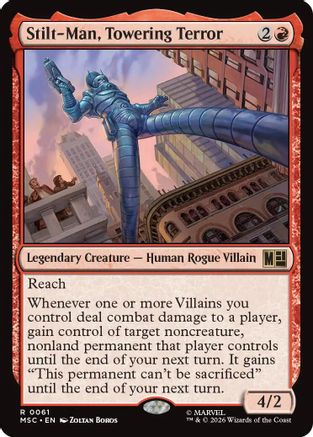 Stilt-Man, Towering Terror - Commander: Marvel Super Heroes