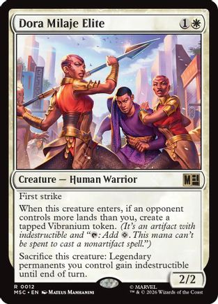 Dora Milaje Elite - Commander: Marvel Super Heroes
