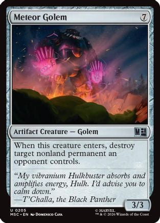 Meteor Golem - Commander: Marvel Super Heroes