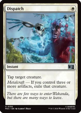 Dispatch (Surge Foil) - Commander: Marvel Super Heroes Foil