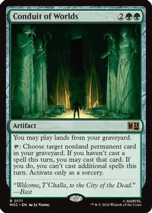 Conduit of Worlds (Surge Foil) - Commander: Marvel Super Heroes Foil