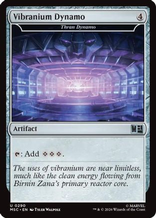 Vibranium Dynamo - Thran Dynamo (Surge Foil) - Commander: Marvel Super Heroes Foil
