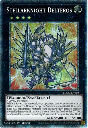 Stellarknight Delteros (Starlight Rare) Starlight Rare - Battles of Legend: Glorious Gallery 1st Edition