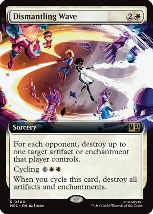 Dismantling Wave (Extended Art) - Commander: Marvel Super Heroes