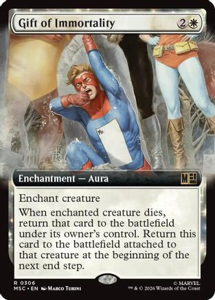 Gift of Immortality (Extended Art) - Commander: Marvel Super Heroes