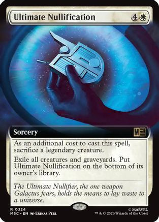 Ultimate Nullification (Extended Art) - Commander: Marvel Super Heroes