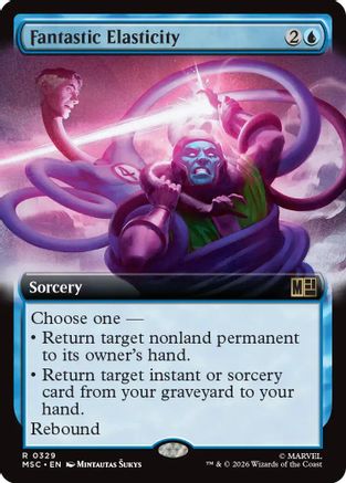 Fantastic Elasticity (Extended Art) - Commander: Marvel Super Heroes Foil