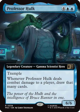 Professor Hulk (Extended Art) - Commander: Marvel Super Heroes