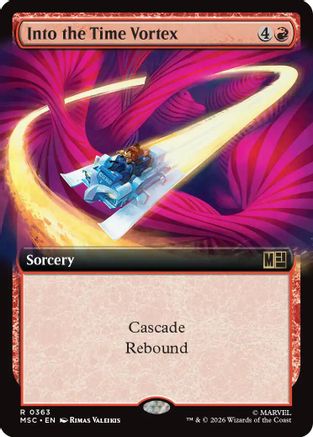 Into the Time Vortex (Extended Art) - Commander: Marvel Super Heroes