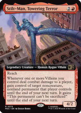 Stilt-Man, Towering Terror (Extended Art) - Commander: Marvel Super Heroes