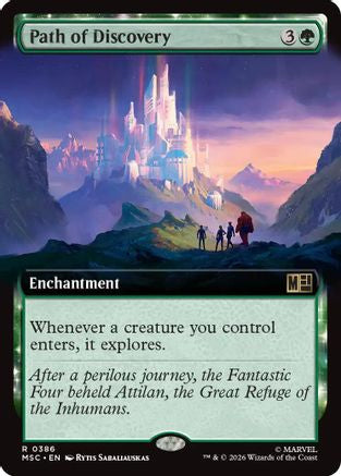 Path of Discovery (Extended Art) - Commander: Marvel Super Heroes
