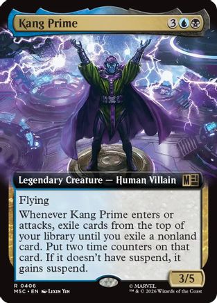 Kang Prime (Extended Art) - Commander: Marvel Super Heroes