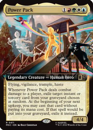 Power Pack (Extended Art) - Commander: Marvel Super Heroes