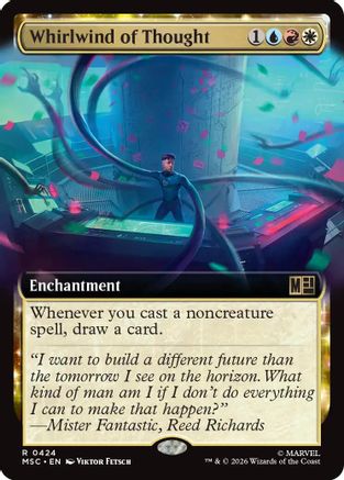 Whirlwind of Thought (Extended Art) - Commander: Marvel Super Heroes