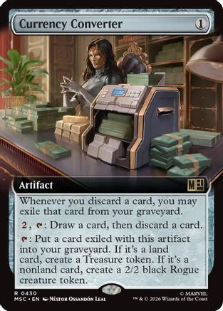 Currency Converter (Extended Art) - Commander: Marvel Super Heroes Foil
