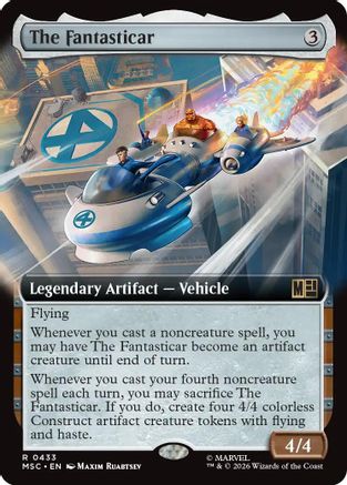 The Fantasticar (Extended Art) - Commander: Marvel Super Heroes