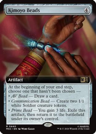 Kimoyo Beads (Extended Art) - Commander: Marvel Super Heroes