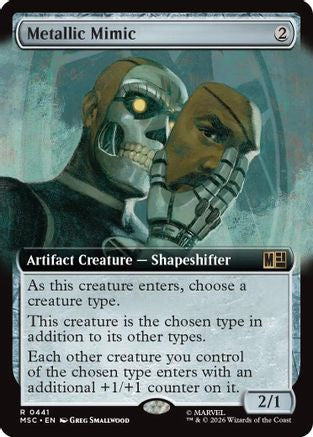 Metallic Mimic (Extended Art) - Commander: Marvel Super Heroes
