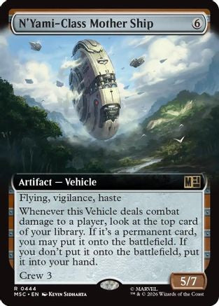 N'Yami-Class Mother Ship (Extended Art) - Commander: Marvel Super Heroes