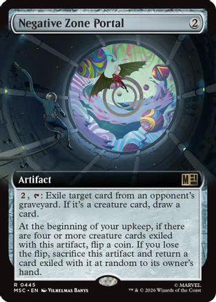 Negative Zone Portal (Extended Art) - Commander: Marvel Super Heroes Foil