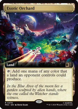 Exotic Orchard (Extended Art) - Commander: Marvel Super Heroes