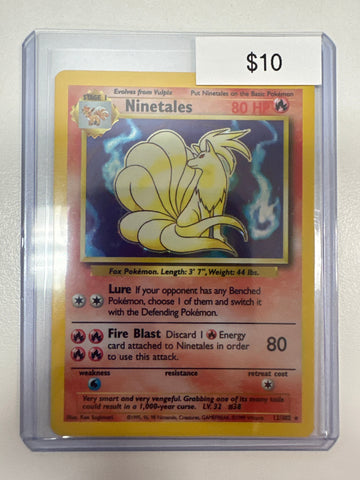 Pokemon Ninetales 12/102