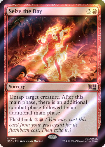 Seize the Day [166] [Marvel Super Heroes: Commander] [Surge Foil]