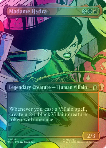 Madame Hydra [318] [Borderless] [Scene] [Marvel Super Heroes] [Foil]