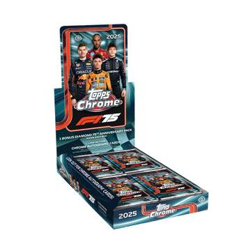 2025 Topps Chrome Formula 1 Racing Hobby 12 Box Case