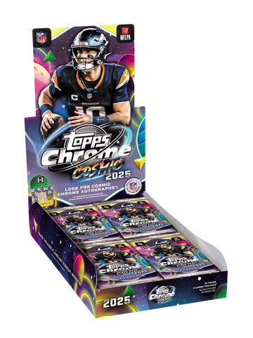 2025 Topps Chrome Cosmic NFL Hobby Box