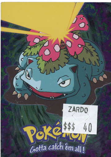 TOPPS #03 Venusaur - Holo